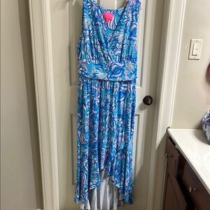 Moana Wrap Maxi Sleeveless Dress